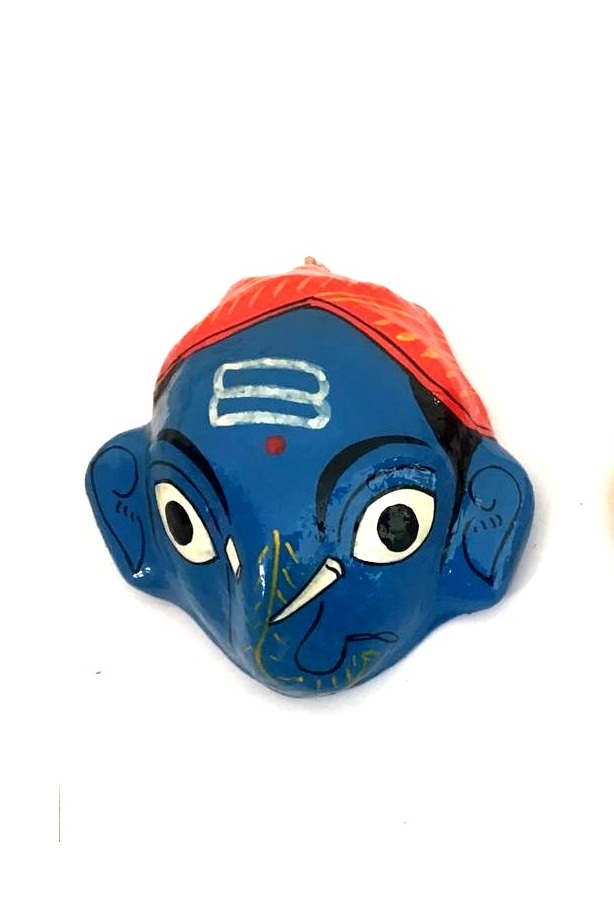 Ganapati Cheriyal Masks Pair
